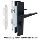  Khóa cửa nẹp VICKINI 35017.101 OBP đen mờ 