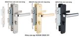  Khóa cửa nẹp VICKINI 35025.101 MSN/CP ken xước mờ/ crom bóng 