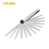 Dưỡng đo khe hở 13 lá 0.05-1mm Tolsen 35044