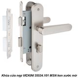  Khóa cửa nẹp VICKINI 35534.101 MSN ken xước mờ 