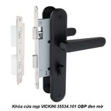  Khóa cửa nẹp VICKINI 35534.101 OBP đen mờ 