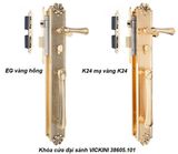  Khóa cửa đại sảnh VICKINI 38605.101 K24 mạ vàng K24 
