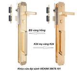  Khóa cửa đại sảnh VICKINI 38678.101 K24 mạ vàng K24 