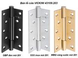  Bản lề cửa VICKINI 43109.203 OBP đen mờ 201, 2T dày 3.0mm 