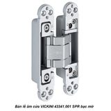  Bản lề âm cửa VICKINI 43341.001 SPR bạc mờ 