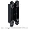 Bản lề âm cửa giảm chấn VICKINI 43342.001 OBP đen mờ