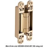  Bản lề âm cửa VICKINI 43343.001 SG vàng mờ 