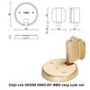 Chặn cửa VICKINI 45003.001 MBG vàng xước mờ