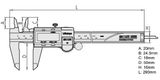  Thước cặp điện tử Mitutoyo 500-197-30 (0-8"/0-200mm/0.01mm) 