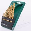 Bộ 10 mũi khoan sắt HSS-TIN SATA 52910A