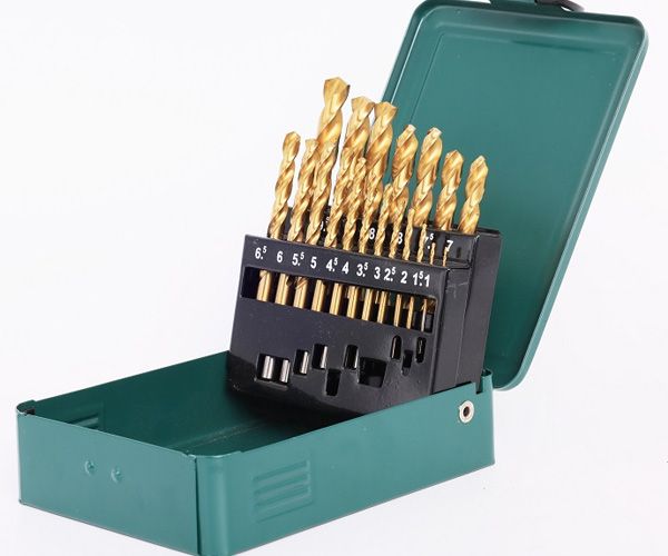  Bộ 19 mũi khoan sắt HSS-TIN SATA 52919A 