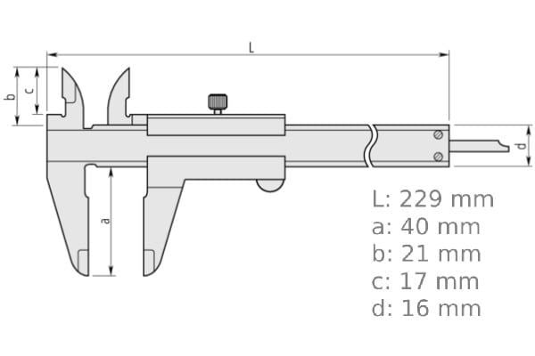  Thước cặp cơ Mitutoyo 530-312 (0-6/0-150mm/0.02mm) 