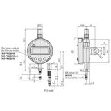  Đồng hồ so điện tử Mitutoyo 543-781-10 (0-12.7mm/0.01mm) 