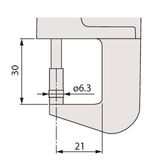  Đồng hồ đo độ dày điện tử Mitutoyo 547-400A (0-0.47"/ 0-12mm/0.001mm) 