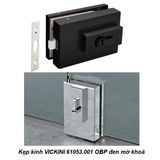  Kẹp kính VICKINI 61053.001 OBP đen mờ khoá 