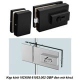  Kẹp kính VICKINI 61053.002 OBP đen mờ khoá 