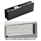  Kẹp kính VICKINI 61200.001 OBP đen mờ trên 