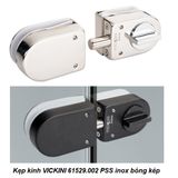  Kẹp kính VICKINI 61529.002 PSS inox bóng kép 