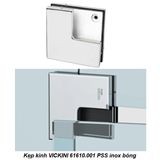  Kẹp kính VICKINI 61610.001 PSS inox bóng 