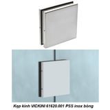  Kẹp kính VICKINI 61620.001 PSS inox bóng 
