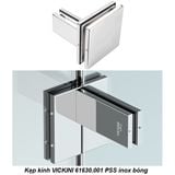 Kẹp kính VICKINI 61630.001 PSS inox bóng 