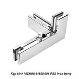  Kẹp kính VICKINI 61650.001L PSS inox bóng bên trái 