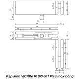  Kẹp kính VICKINI 61660.001 PSS inox bóng 