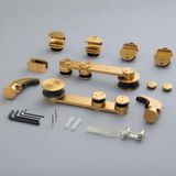  Bộ bánh xe kẹp kính VICKINI 62001.001 MBG vàng xước mờ 