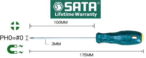  Tua vít bake PH3x200mm SATA 62317 