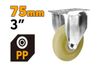 Bánh xe cố định bằng nhựa PP 75mm Tolsen 62900