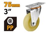  Bánh xe kéo xoay bằng nhựa PP 75mm Tolsen 62906 