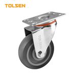  Bánh xe kéo xoay bằng cao su mềm 100mm Tolsen 62928 