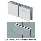  Kẹp kính VICKINI 64917.001 PSS inox bóng 