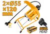 Bơm đạp 2 ống 55x120mm Tolsen 65510