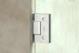  Kẹp kính VICKINI 66078.091 PSS inox bóng 