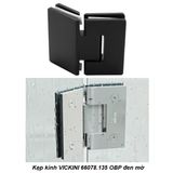  Kẹp kính VICKINI 66078.135 OBP đen mờ 