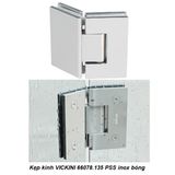  Kẹp kính VICKINI 66078.135 PSS inox bóng 