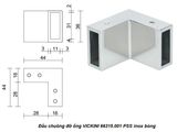  Đầu chuông đỡ ống VICKINI 66315.001 PSS inox bóng 
