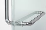  Tay cửa kính VICKINI 69123.500-D25x300x500 OBP đen mờ 