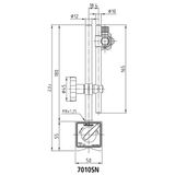  Đế từ gá đồng hồ so Mitutoyo 7010S-10 