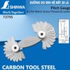 Bộ dưỡng đo ren hệ mét 28 lá Shinwa 73795