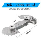  Bộ dưỡng đo ren hệ mét 28 lá Shinwa 73795 