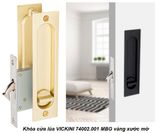  Khóa cửa lùa VICKINI 74002.001 MBG vàng xước mờ 