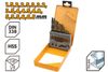 Bộ 13 mũi khoan sắt HSS công nghiệp Tolsen 75080