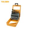 Bộ 19 mũi khoan sắt HSS công nghiệp Tolsen 75081