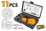  Bộ 11 mũi khoét lỗ Tolsen 75865 