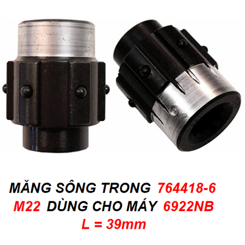  Măng sông trong M22x39 Makita 764418-6 dùng cho máy 6922NB 