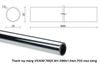 Thanh ray máng VICKINI 79025.001-3000x1.5mm PSS inox bóng