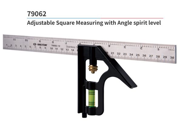  Thước thủy ke góc vuông 300mm Kingtony 79062-12 