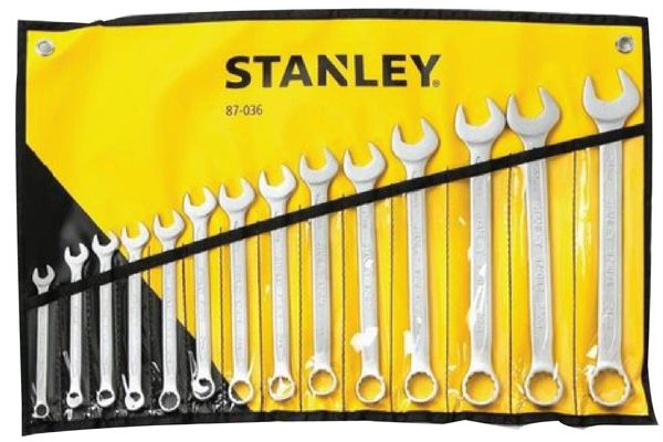  Bộ cờ lê vòng miệng 14 chi tiết 8-24mm Stanley 87-036-1 